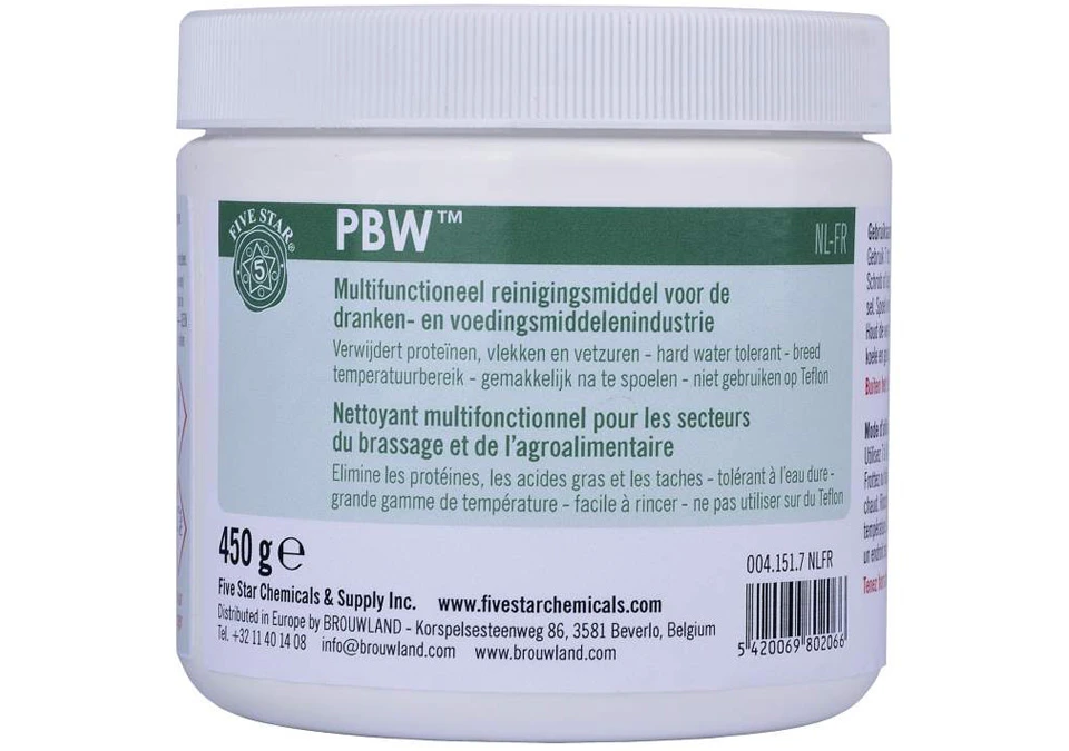 PBW Powder Cleaning Agent 450g