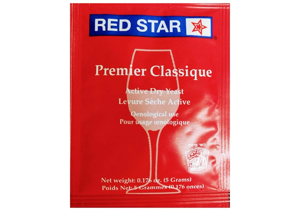 Red Star Premier Classique Wine Yeast 5g