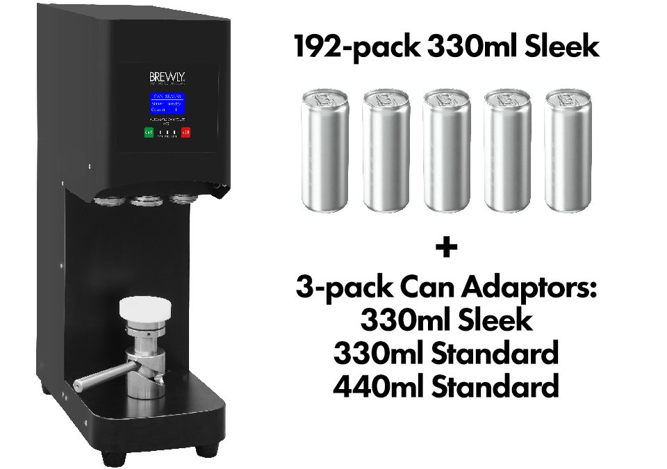 Brewly ACS-1 Automatic Can Sealer - Can Kit 1