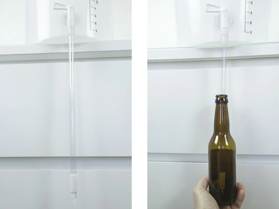 Bottle filler for tap