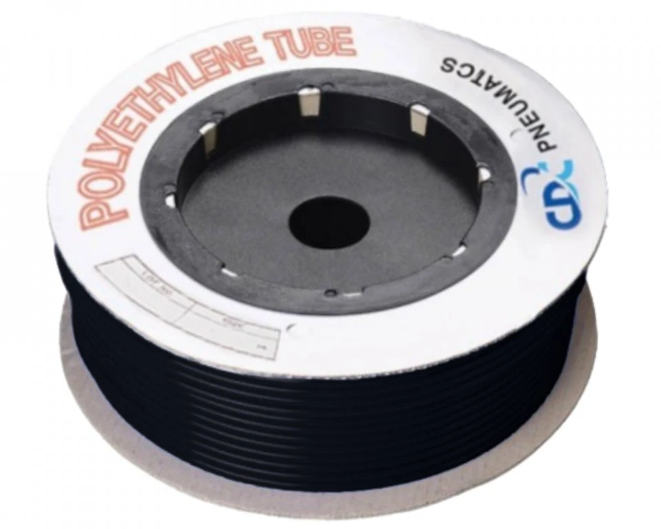 PE Tubing 3/8" (6,7 x 9,5 mm) Black - per meter