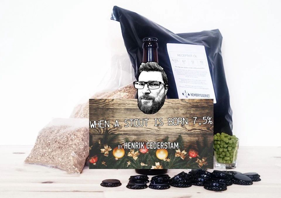 When A Stout Is Born 7,5% Recipe Kit 10L
