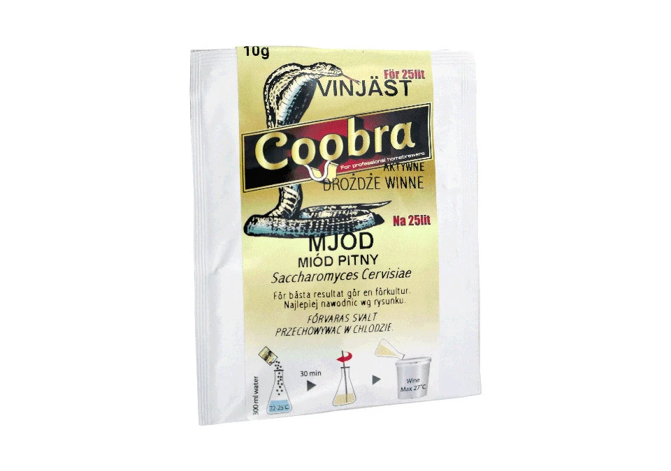 Coobra Wine Yeast Mead 10g 25L