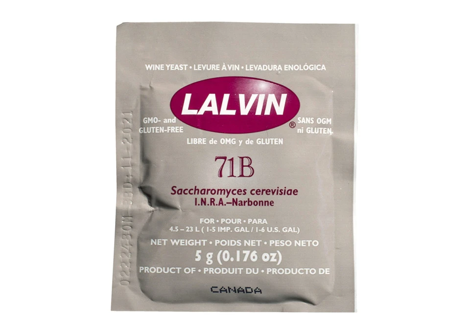 Lalvin 71B Noveau 5g Wine Yeast