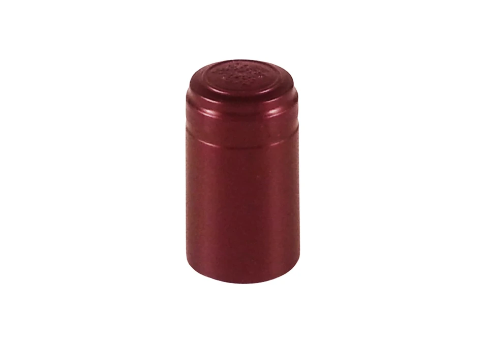 Better Brew Shrink Caps Burgundy/Wine Red 30-pack