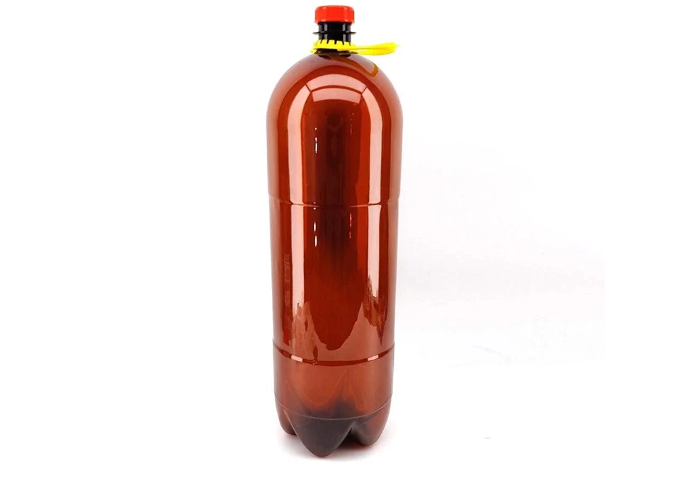 PET Keg 8L Amber Oxebar with Cap & Handle