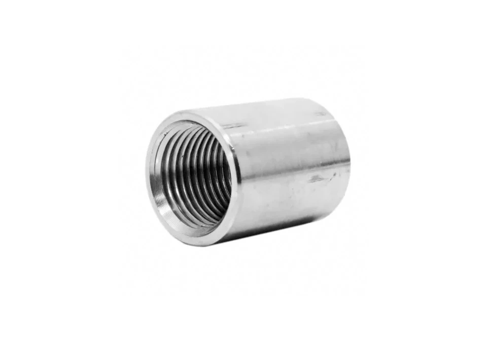 Adaptor SS304 FPT 1/2" Female to 1/2" Female (Inner Thread)