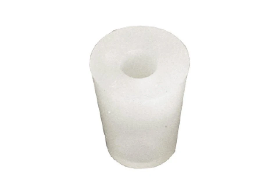 Silicone Plug 23/17 mm with hole